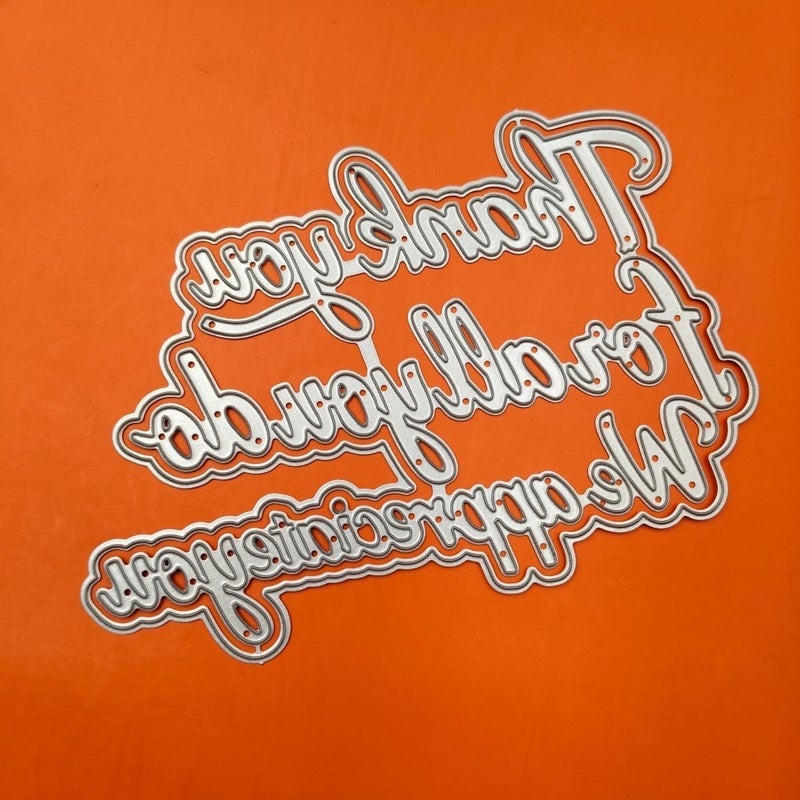Feemkota Die Cuts for Card Making Banner Stamps Cutting Dies for DIY Paper Scrapbooking Crafts Embossing Decorations - Image 3